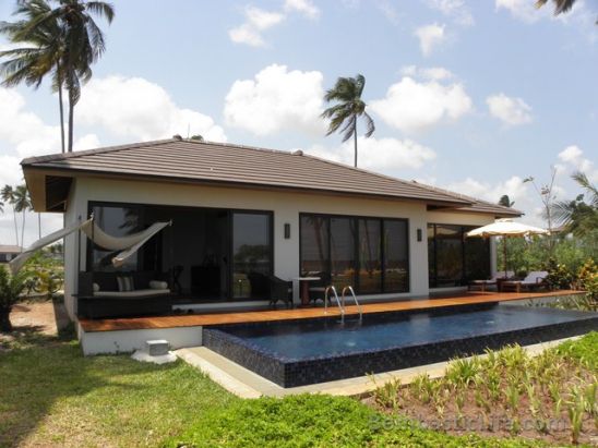 Front View of the Villa