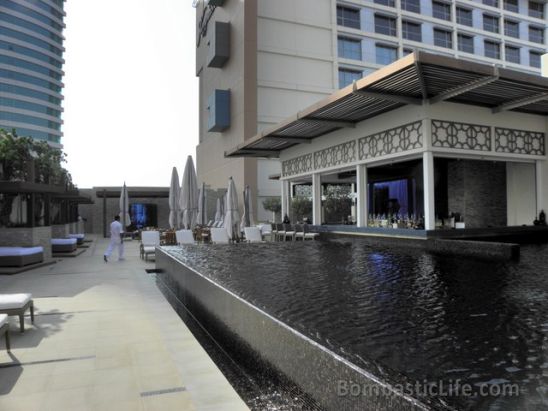 Pool at Kempinski Hotel Grand in Bahrain. 