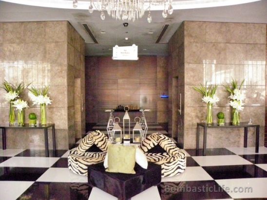 Lobby of L' Hotel in Bahrain