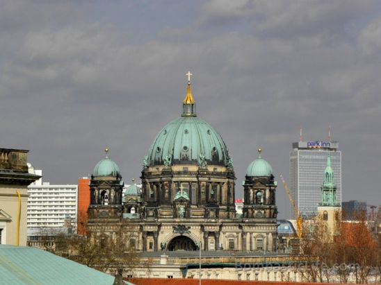 View from Roof Top Terrace @ Hotel de Rome in Berlin