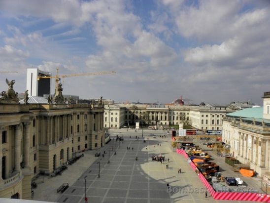 View from Roof Top Terrace @ Hotel de Rome in Berlin