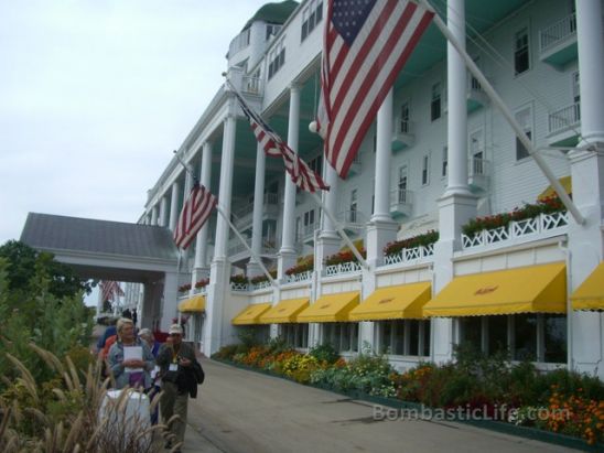 The Grand Hotel on Mackinaw Island in Michigan.