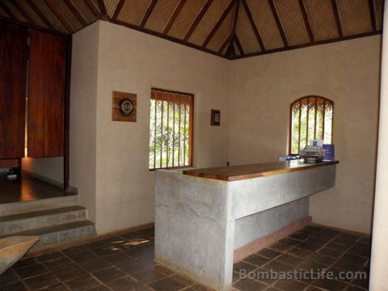 Reception Desk at Jetwing Vil Uyana Resort - Sigiriya