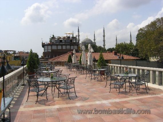 Roof Top Bar - Four Seasons at Sultanahmet - Istanbul, Turkey