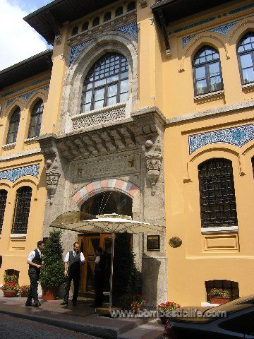 Enterance of the Four Seasons Hotel at Sultanahment - Istanbul, Turkey


