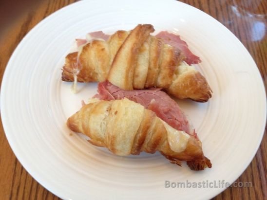 $6.00 ham and cheese croissants at Gilead Cafe and Bistro in Toronto.