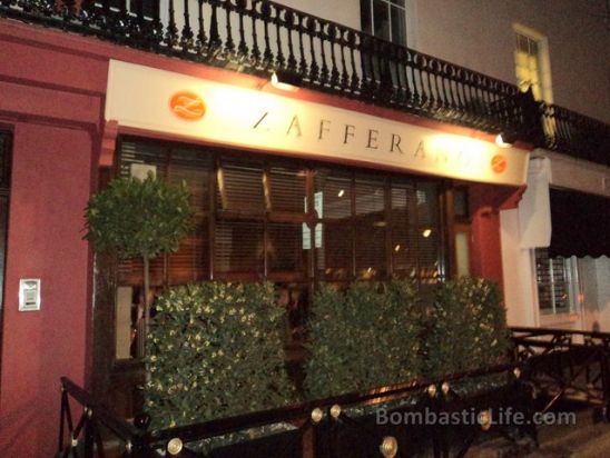Zafferano Italian Restaurant - London, UK