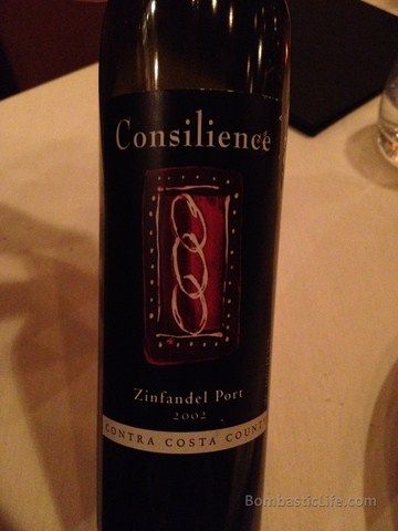 Consilience Zinfandel Port 2002 from Contra Costa County 