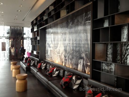 Lobby of W Hotel Hong Kong