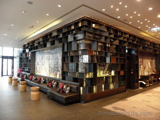 Lobby of W Hotel Hong Kong
