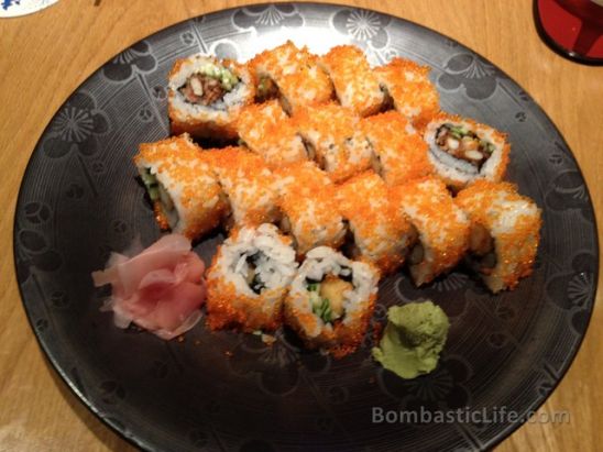 Sushi Rolls at Tatsuya.