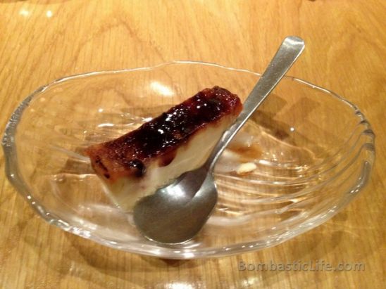 Dessert at Tatsuya in Singapore.
