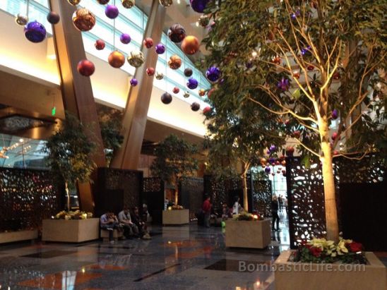 Lobby of Aria Hotel and Casino in Las Vegas