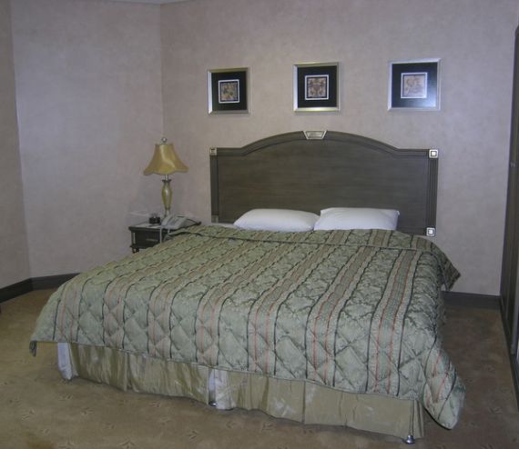 Jr. Suite Bedroom - Plaza Athenee Hotel - Kuwait