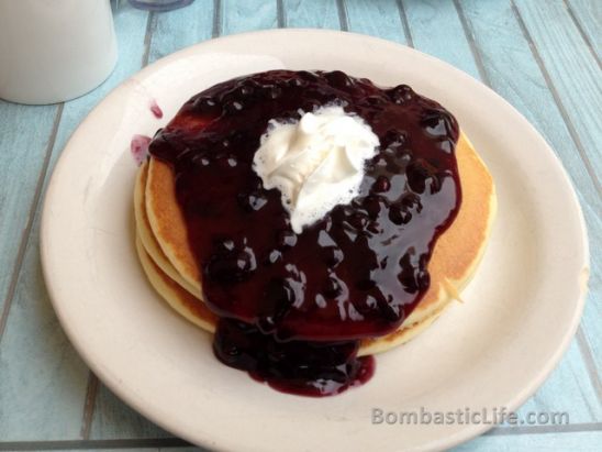 Blueberry Pancakes at the Early Bird