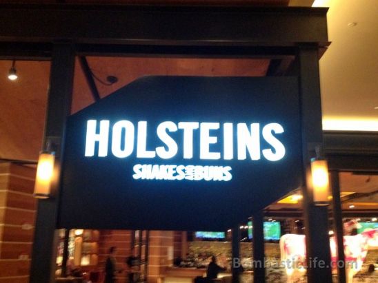 Holsteins Shakes and Buns at the Cosmopolitan Hotel in Las Vegas