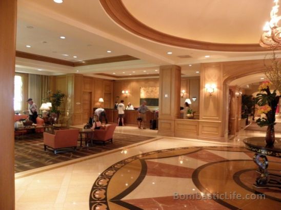 Lobby of the Four Seasons Hotel Las Vegas
