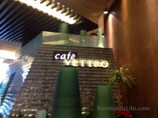Café Vettro at Aria in Las Vegas