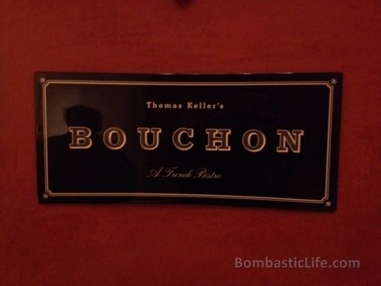 Bouchon Restaurant at the Venetian Hotel in Las Vegas