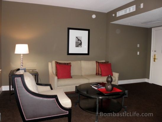 Living Room of a Fantastico Suite at Hotel ZaZa - Houston