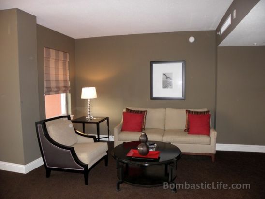 Living Room of a Fantastico Suite at Hotel ZaZa - Houston