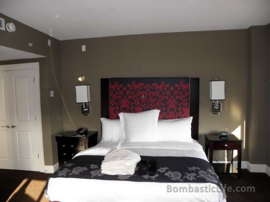 Bedroom of a Fantastico Suite at Hotel ZaZa - Houston