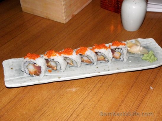 Our special order roll at Kata Robata in Houston