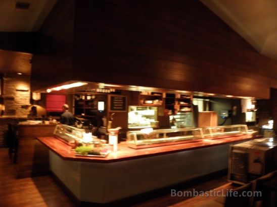 Interior of Uchi Japanese Restaurant in Austin.