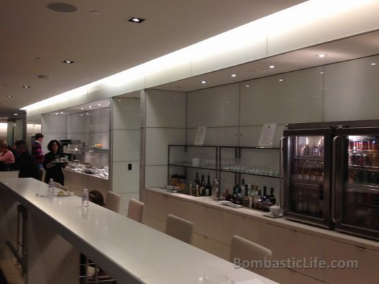 Cathay Pacific First Class Lounge at LAX.
